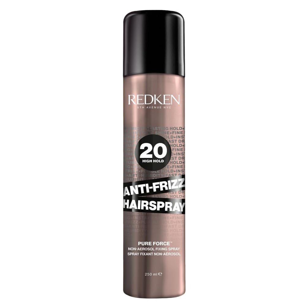 REDKEN Anti Frizz, Hairspray for a Firm, Residue-Free Hold, Aerosol-Free, Vegan Formula, 250ml
