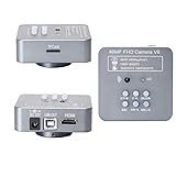 [48MP] Vabiooth Full HD 2K 1080P HDMI USB C-Mount Digital Microscope Camera with Software Calibration Compatible with WIN7/8/10 Mac System, C-Mount 25mm & 30mm 30.5mm Adapter