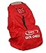 Car Seat Travel Bag STRONGEST Gate Check Bag For Air Travel, Carry Your Child's Car Seat Without Struggling, Premium QualityBallistic Nylon For Extra Durability Red