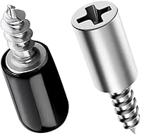 Vista 10 de Qrity 24 clavijas de estante, clavos de soporte para estante, pasadores de soporte de estantería, soporte de armario con cubierta antideslizante