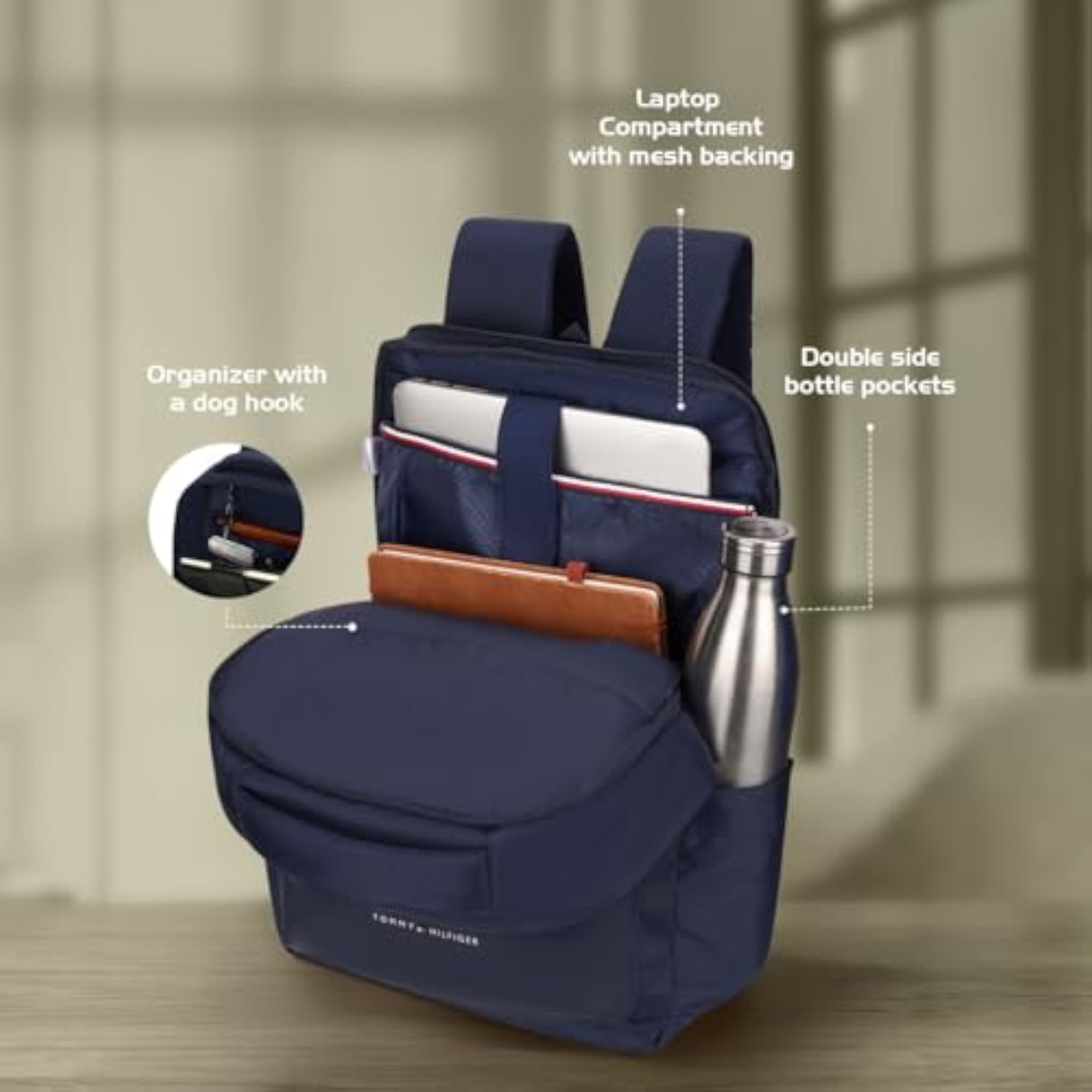 Laptop Backpack for Men & Women, Altus Navy Bagpack