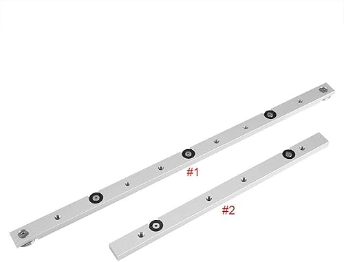 Barra de inglete, barra de inglete de aleación de aluminio, sierra de mesa, barra de inglete, herramienta de carpintería y barra de fijación para
