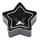 Tyenaza 8 Stück Leder-Stanzform, Pentagramm-Hohlstanzer aus Kohlenstoffstahl, Leder-Stanzwerkzeug Für DIYB-Leder, Ton Oder Schmuck