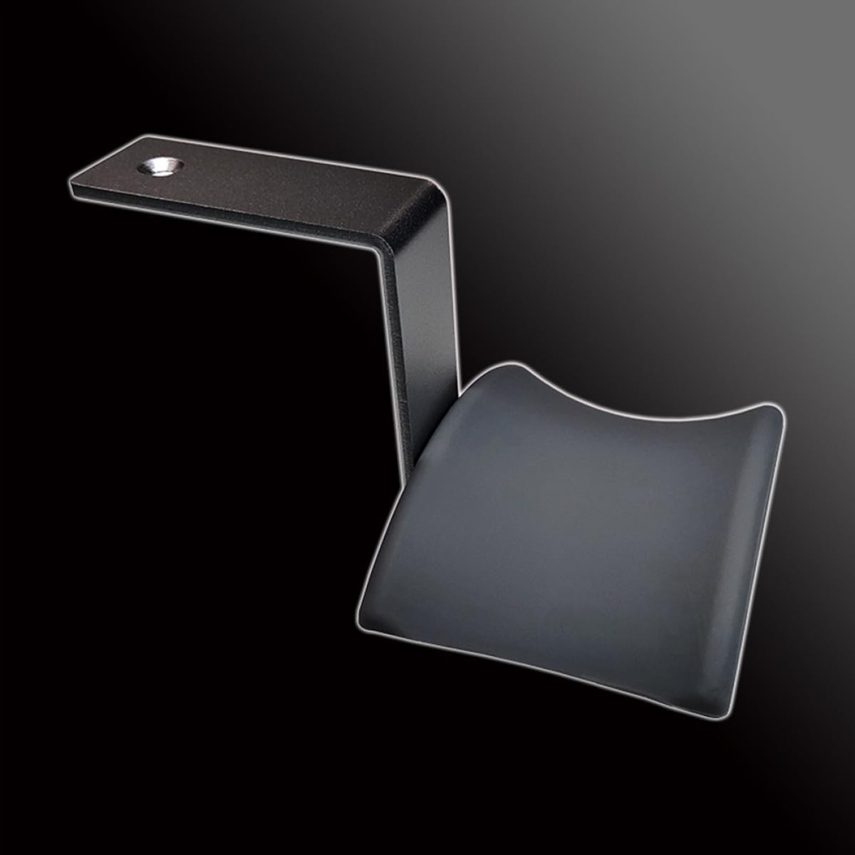 Gancio Da Scrivania Per Cuffie In Metallo Nero – Supporto Resistente Anti-Graffio, Fissa Cuffie Grandi E Piccole, Ideale Per Casa, Scuola E Cyber Café - 4