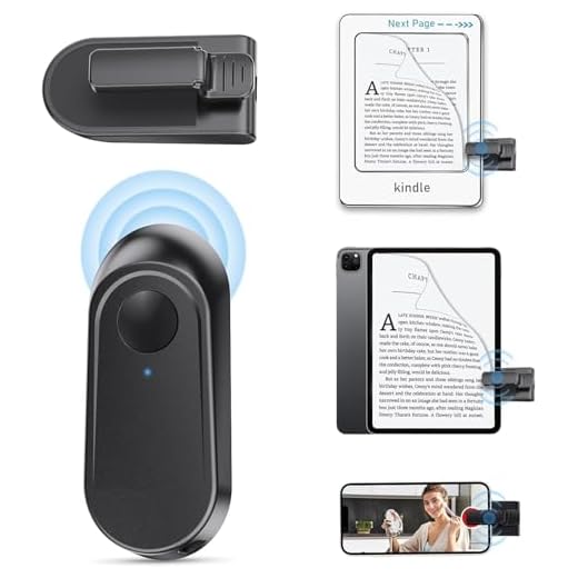 Remote Control Page Turner for Kindle Paperwhite.Kindle Clicker Page Turner for Kindle Oasis Kobo Device.Ebook Readers & Accessories