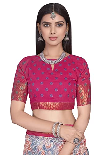 Image of Glory Sarees Women's Cotto Silk Saree With Blouse Piece (Fashion104 Parent)