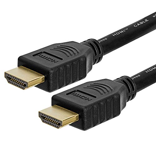 Cmple - 28AWG High Speed 18Gbps HDMI Cable 6FT HDMI 2.0 Ready - 3D Ethernet/Audio Return Channel - Gold Plated Connect