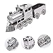 ibasenice Unicorn Locomotive Ornaments Steam Train Model Industrial Decor Train Toy Steam for Decor Display