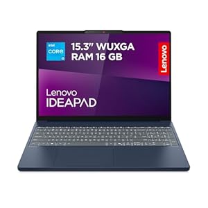 Lenovo IdeaPad Slim 3 Laptop | 15.6″ WUXGA Display | Intel Core i5-13420H | 16GB RAM | 512GB SSD | Intel UHD Grafik | Windows 11 Home | QWERTZ | Cosmic Blue | 3 Monate Premium Care