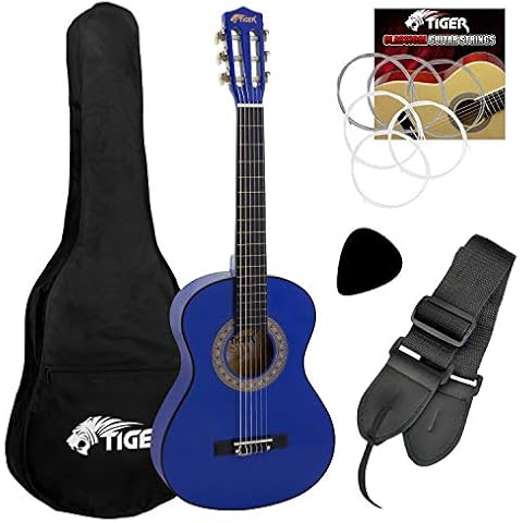 TIGER CLG4-BL 3/4 Size Classical Guitar Pack Cover
