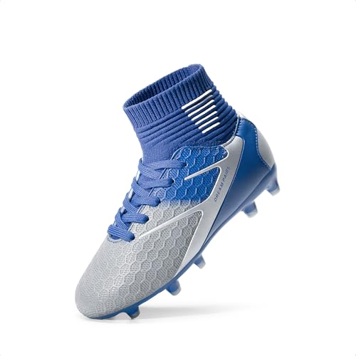 Image of DREAM PAIRS Boys Girls Soccer Football Cleats Shoes(Toddler /Little Kid /Big Kid)