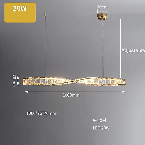 Éclairage LED dimmable pour salle à manger contre les reflets agressifs - 5