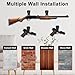 Salajory Pistol Rack Pistol Holder for Gun Safe, Upgraded Pistol Wall Mount Use Heavy Duty Steel, Pistol Stand Mounted Behind Door, Wall, Cabinet, Etc