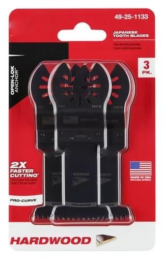 Fits for 49-25-1133 Open-LOK 1-3/8 in. HCS Japanese Tooth Pro-Curve Hardwood Bl