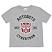 Transformers Autobots Cybertron Girls T-Shirt Heather Grey 5-6 Anni