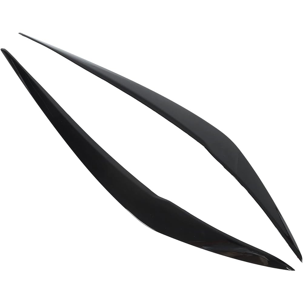 WENINETIES Auto Headlight Eyebrows for 1er F20 F21 Facelift Hatchback 2015-2019, Vehicle Headlamp Eyelids Aerodynamic Scratchproof External Modification Parts