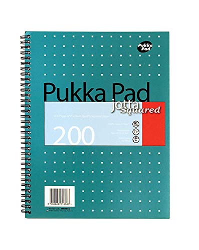 Pukka Pad A5 à carreaux pack de 3 pour organiser vos bureaux