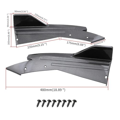 Protector de parachoques trasero antiarañazos para Toyota Camry 18-22 2