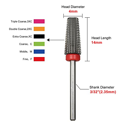 Tendia Punte per trapano coniche 5 in 1 con taglio...