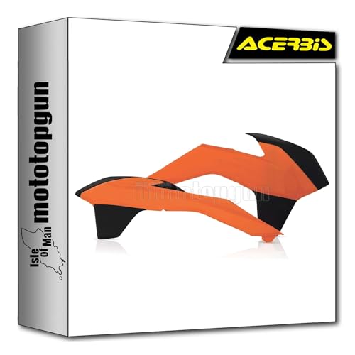 Ouïes de radiateur KTM EXC 300 robustes par Acerbis 0016871.209 plastique haute résistance