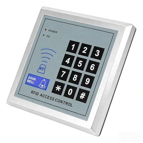 ReaIOKbii DIY Installation RFID 125KHz Access Control Keypad with1000 Users