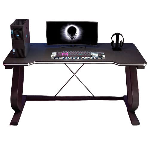 Heqing Escritorio de la computadora del Escritorio de la computadora Escritorio de la casa,Negro Cover