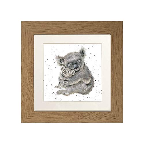 Wrendale Designs - 'Koality Time' Framed Card - Oak, 23L x 23W cm