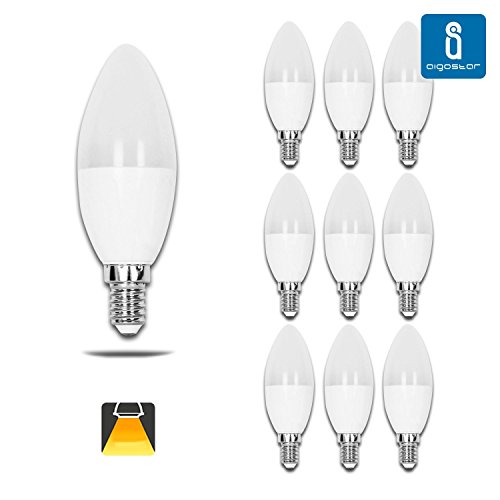 Aigostar - Confezione da 10 Lampadine LED A5 C37