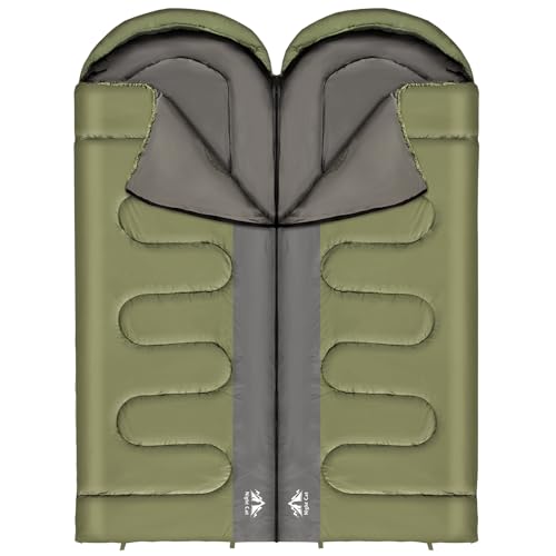 Image of Night Cat Camping Sleeping Bag for Adults 3 Seasons Portable Lightweight Backpacking Hiking Traveling Indoor Outdoor Temperature 5-15℃ 2.6x6.3ft Switch to a Quilt or Blanket