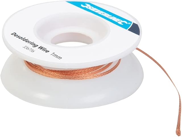 Silverline 336736 Desoldering Wire 1 mm