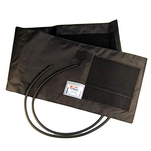 Valuemed Extra grande Manguito de presión arterial esfigmomanómetro 2 tubos adulto grande puños doble tubo de 40,6 A 66 cm puño