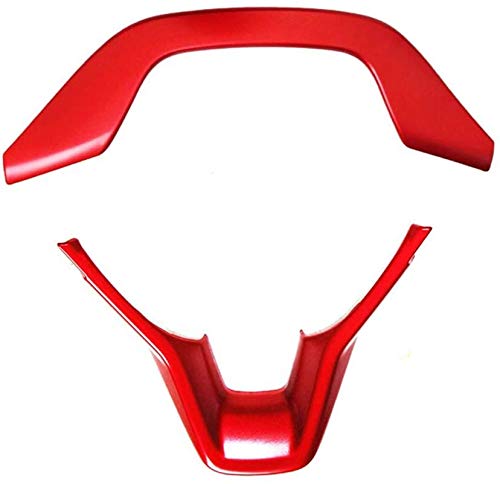 Image of Print Interior Steering Wheel Cover Trim Decals Emblem Sticker for Honda Accord 10th Gen 2018-2022 (Red)