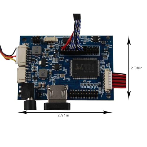 Image of VSDISPLAY 10.4'' IPS 1024x768 LCD Screen with H /D Controller Board | 600 Nits Display Panel,4:3 Aspect Ratio