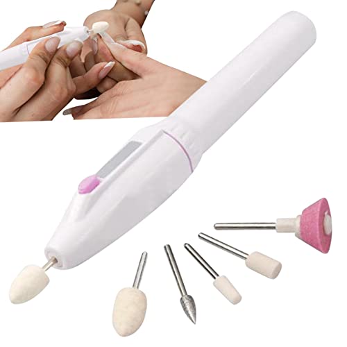 Halatua Kit Manicura y Pedicura | Juego limas uñas eléctricas con Taladro uñas portátil | Kits Cuidado uñas para Callos, uñas Gruesas, pulidor uñas, Herramientas