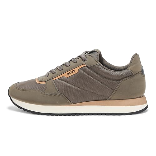 Image of BOSS Men's Kai Retro Low Profile Sneakers