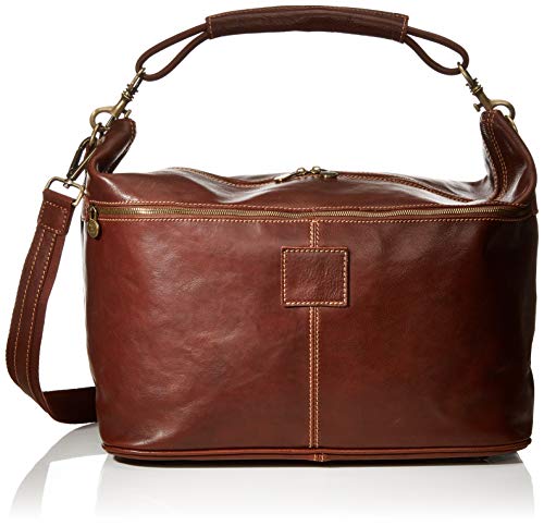 Chicca Tutto Moda Cbc18427opgf22, Bolso de Mano. Unisex Adulto, marrón, 21x25x42 cm (W x H x L)