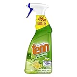 Tenn Quitagrasas - Elimina la grasa sin esfuerzo ni aclarado - Brillo y eficacia desengrasante - Pulverizador 650ml - Efecto reparación
