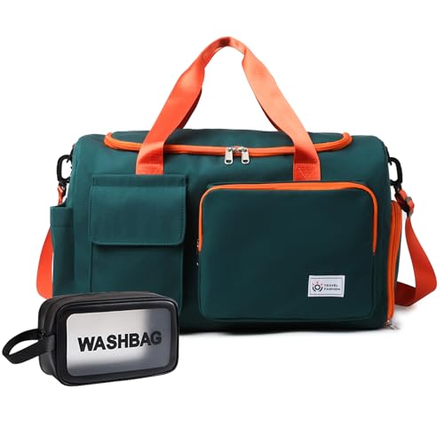 Small Gym Duffle Bag with Shoe Compartment