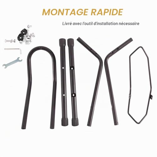 Support de vélo stable et robuste pour sécuriser le stationnement des vélos électriques
