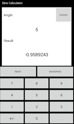 Sine Calculator
