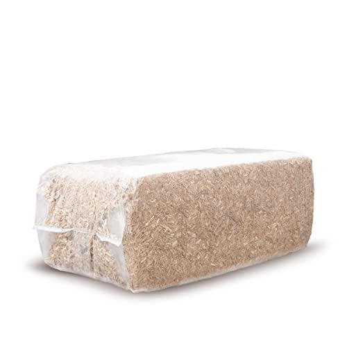 GALAMIO Miscanthushäcksel Mulch Hackschnitzel Abdeckmulch Schilf Garten Beet Dekor Miscanthus Mix 1-50mm 20kg Sack / 1 Karton