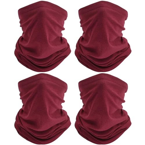 Image of TICONN Neck Gaiter Face Cover Scarf, Neck Warmer Breathable Sun & Wind-proof for Skiing Fishing Hiking Cycling