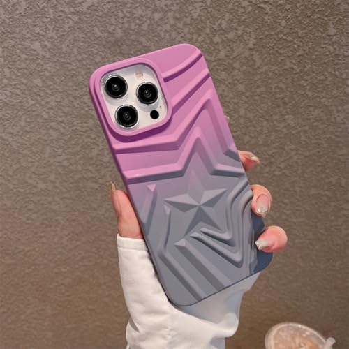 Coque iPhone 13 antichoc souple avec pare-chocs mat et protection design étoile
