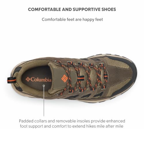 Image of Columbia Men Grey Crestwood Hiking & Trekking Waterproof Shoes, UK-9