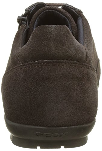 Image of Geox Men's Oxford Lace-Up, Brown Dk Coffee, 10.5 UK