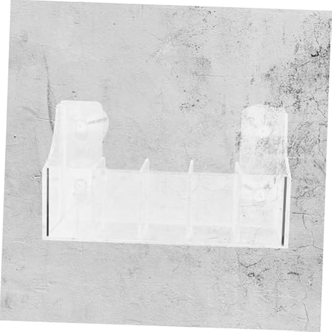 Suction Cup Acrylic Beverage Storage Rack for Fridge Door Space-saving Organizer for Bottles and Cans Easy to Clean Compartments for Home and Office Use