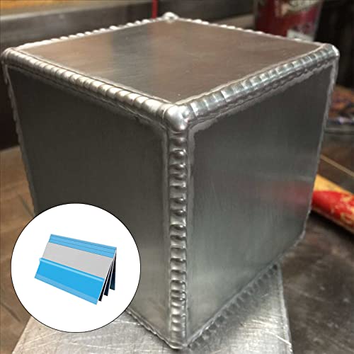 Welding Kit - 4Pack 6061 T651 Aluminum Sheet Metal 4" X 8" X 1/8 Inch Flat Plain Aluminum Plate Weld Practice Kit For Mig, Tig, Stick, Arc, Gas And Brazing, Welding Practice Kit For Beginners #TOP6