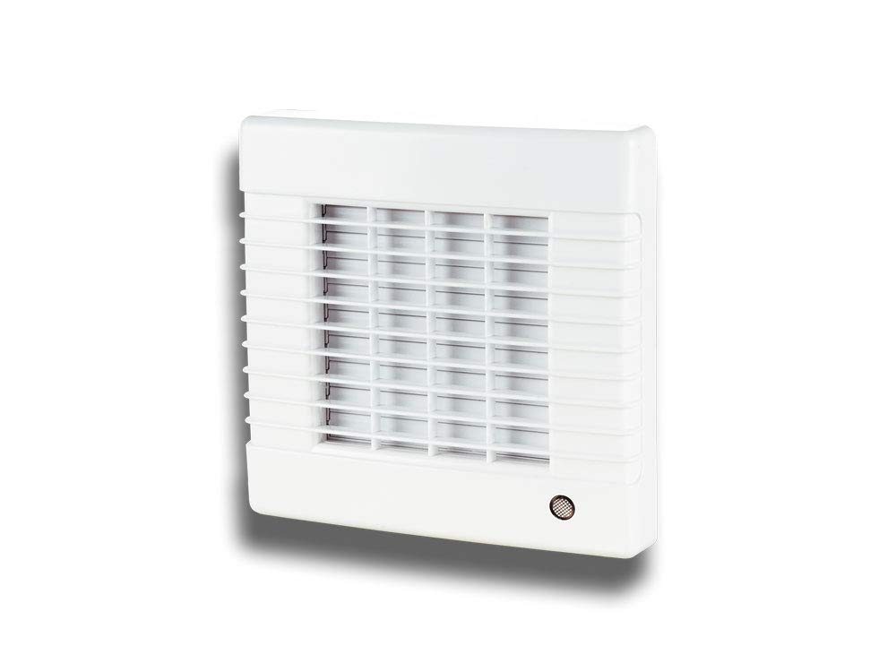 KMA Pro System - Ventilador de Pared para Cuarto de Baño, Ventilacion y Extractor (100 cm de diámetro, función de relé, sensor de humedad)