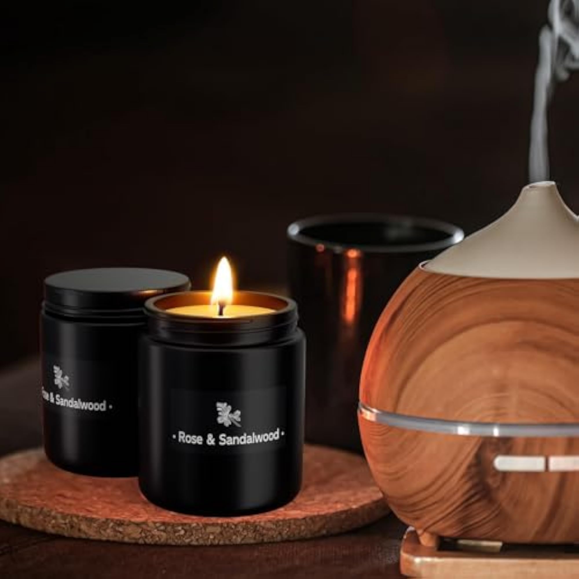 Scented Aromatherapy Candle, 100% Soy Wax, Gift for Home