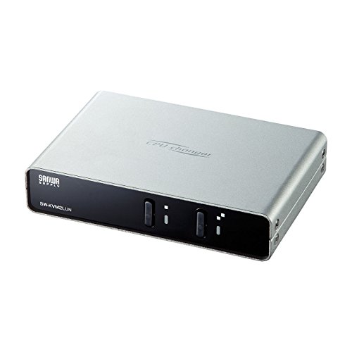 Amazon.co.jp: サンワサプライ パソコン自動切替器(2:1) SW-KVM2LUN